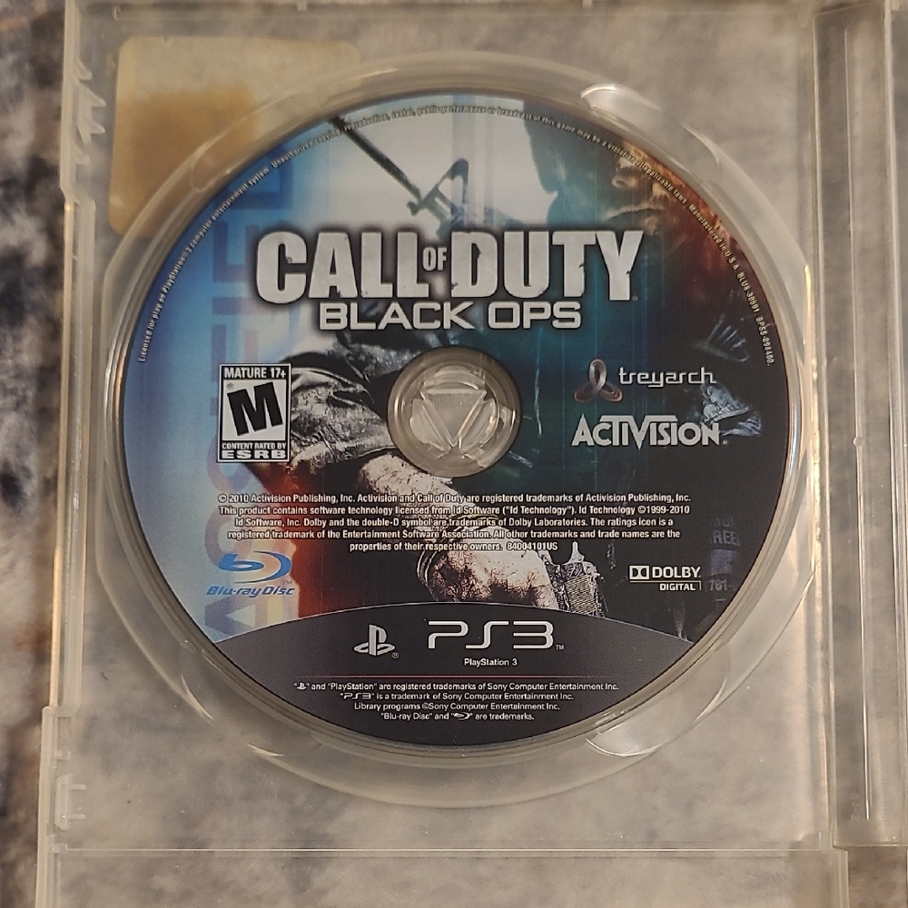 Call of Duty: Black Ops for PS3 - Black Disc